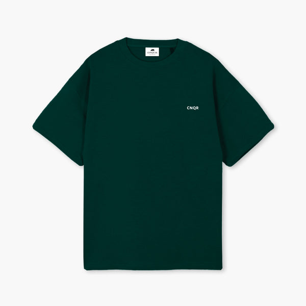 Oversized T-shirt | Dark Green | 100% Organic Cotton Made in